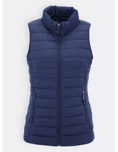 Dámská krátká vesta tmavě modrá