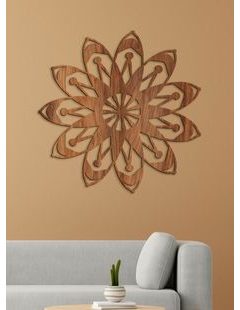 Mandala na stenu D2