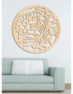 Mandala na zdi ROSE