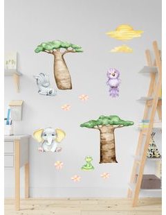 Západ slnka na safari