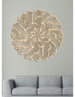 Mandala na stěně LUXUS