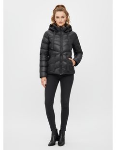 Dámská prošívaná bunda černá