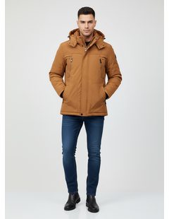 Pánska zimná bunda kamelová
