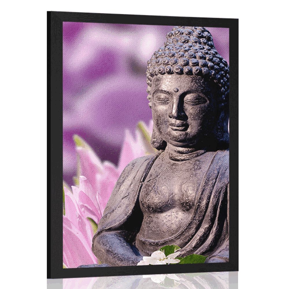 Plakát klidný Budha