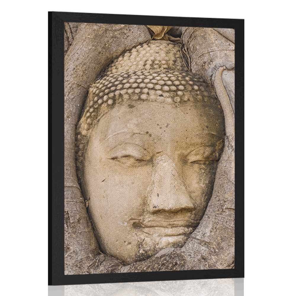 Plakát Buddhův posvátný fíkovník