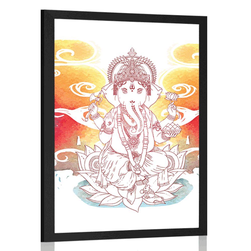 Plakát hinduistický Ganéše