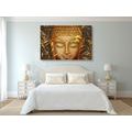 CANVAS PRINT SMILING BUDDHA - PICTURES FENG SHUI - PICTURES