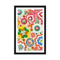 POSTER FLORAL ABSTRACTION - ABSTRACT AND PATTERNED - POSTERS