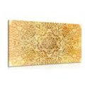 CANVAS PRINT GOLDEN ETHNIC MANDALA - PICTURES FENG SHUI - PICTURES