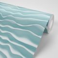SELF ADHESIVE WALLPAPER WITH AN ORIGAMI THEME IN TURQUOISE COLOR - SELF-ADHESIVE WALLPAPERS - WALLPAPERS
