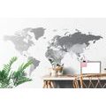 WALLPAPER DETAILED MAP OF THE WORLD IN BLACK AND WHITE - WALLPAPERS MAPS - WALLPAPERS