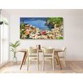 CANVAS PRINT COAST OF ITALY - PICTURES OF NATURE AND LANDSCAPE - PICTURES