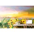 WALLPAPER SUNFLOWER FIELD - WALLPAPERS WITH IMITATION OF PAINTINGS - WALLPAPERS