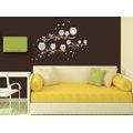 DECORATIVE WALL STICKERS OWLS - FOR CHILDREN - STICKERS