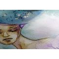 CANVAS PRINT MOON FAIRY - PICTURES OF PEOPLE - PICTURES