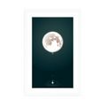 POSTER WITH MOUNT CHARMING MOON - MOTIFS FROM OUR WORKSHOP - POSTERS