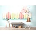 WALL MURAL TASTY MACARONS - WALLPAPERS FOOD AND DRINKS - WALLPAPERS