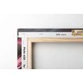 CANVAS PRINT FLORAL ILLUSION - ABSTRACT PICTURES - PICTURES