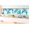 SELF ADHESIVE PHOTO WALLPAPER FOR KITCHEN ICE CUBES - WALLPAPERS