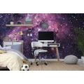 WALL MURAL PURPLE SKY - WALLPAPERS SPACE AND STARS - WALLPAPERS