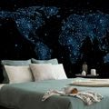 WALLPAPER WORLD MAP WITH NIGHT SKY - WALLPAPERS MAPS - WALLPAPERS