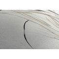 CANVAS PRINT DRY GRASS BLADES - PICTURES OF GRASS - PICTURES