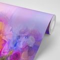 WALLPAPER OIL PAINTING OF COLORFUL FLOWERS - WALLPAPERS FLOWERS - WALLPAPERS
