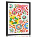 POSTER FLORAL ABSTRACTION - ABSTRACT AND PATTERNED - POSTERS