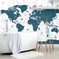 WALLPAPER BLUE MAP - WALLPAPERS MAPS - WALLPAPERS