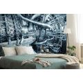 WALL MURAL GAS TURBINE ENGINE - WALLPAPERS CARS - WALLPAPERS