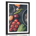 POSTER WITH MOUNT CULINARY ART - WITH A KITCHEN MOTIF - POSTERS