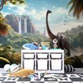 WALLPAPER UNDISCOVERED LAND OF DINOSAURS - WALLPAPERS FANTASY - WALLPAPERS