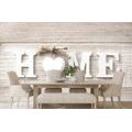 SELF ADHESIVE WALLPAPER WITH THE INSCRIPTION HOME IN A VINTAGE DESIGN - SELF-ADHESIVE WALLPAPERS - WALLPAPERS