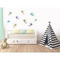 DECORATIVE WALL STICKERS CUTE DRAGONFLIES - FOR CHILDREN - STICKERS
