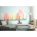 WALL MURAL TASTY MACARONS - WALLPAPERS FOOD AND DRINKS - WALLPAPERS