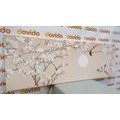 CANVAS PRINT BIRDS ON A TREE BRANCH - STILL LIFE PICTURES - PICTURES