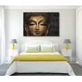 CANVAS PRINT BUDDHA FACE - PICTURES FENG SHUI - PICTURES