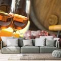 WALL MURAL GLASSES OF ROSE WINE - WALLPAPERS FOOD AND DRINKS - WALLPAPERS