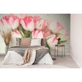 WALL MURAL SPRING TULIPS - WALLPAPERS FLOWERS - WALLPAPERS