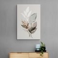 CANVAS PRINT MINIMALIST LEAVES - PICTURES OF TREES AND LEAVES - PICTURES