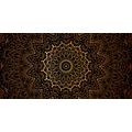 CANVAS PRINT VINTAGE MANDALA IN INDIAN STYLE - PICTURES FENG SHUI - PICTURES