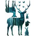 DECORATIVE WALL STICKERS DEER - STICKERS