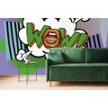 STYLISH PURPLE POP ART SELF ADHESIVE WALLPAPER - WOW! - SELF-ADHESIVE WALLPAPERS - WALLPAPERS