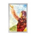POSTER PAINTED WOMAN IN A MAGICAL DESIGN - PEOPLE - POSTERS