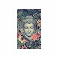 POSTER WITH MOUNT BUDDHA ON AN EXOTIC BACKGROUND - FENG SHUI - POSTERS