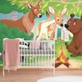 WALLPAPER BEAR AND HIS FRIENDS - CHILDRENS WALLPAPERS - WALLPAPERS