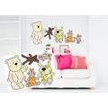 DECORATIVE WALL STICKERS TEDY BEARS - FOR CHILDREN - STICKERS