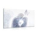 PICTURE OF A LOVING COUPLE UNDER A MISTLETOE - PICTURES LOVE - PICTURES