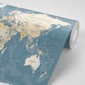 WALLPAPER VINTAGE WORLD MAP - WALLPAPERS MAPS - WALLPAPERS