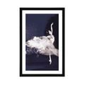 POSTER WITH MOUNT PASSIONATE DANCE OF A BALLERINA - MOTIFS FROM OUR WORKSHOP - POSTERS